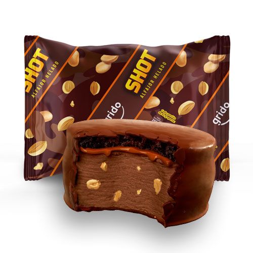 Alfajor Helado Shot