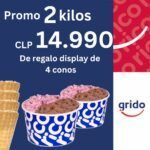 Promocion 2 Kilos+Display 4 conos