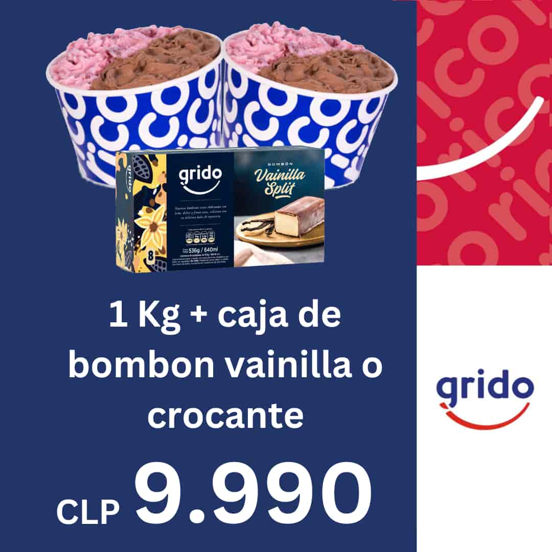 Promocion Kilo mas caja de bombon vainilla o bombon crocante